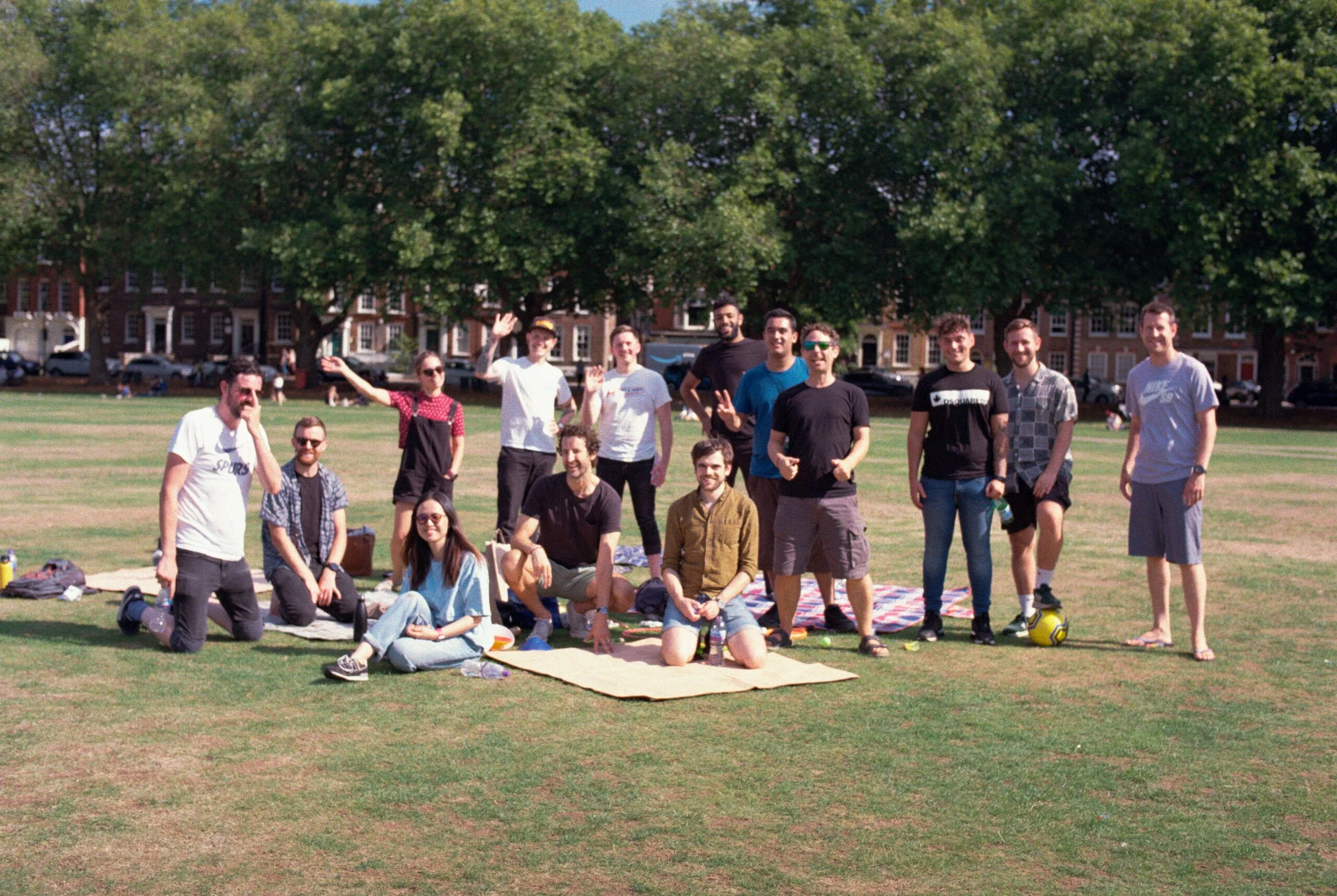 Measurelab team receiving awards