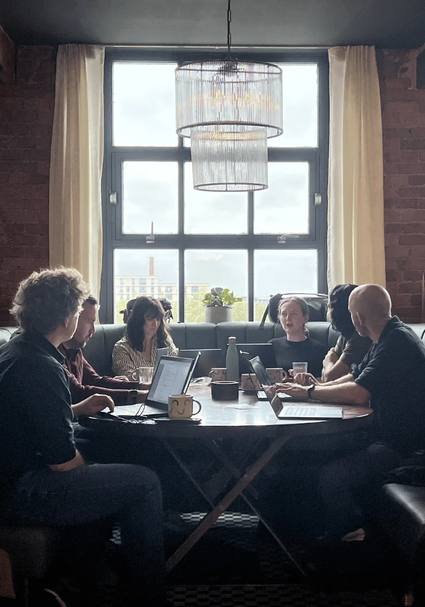 Measurelab team working together