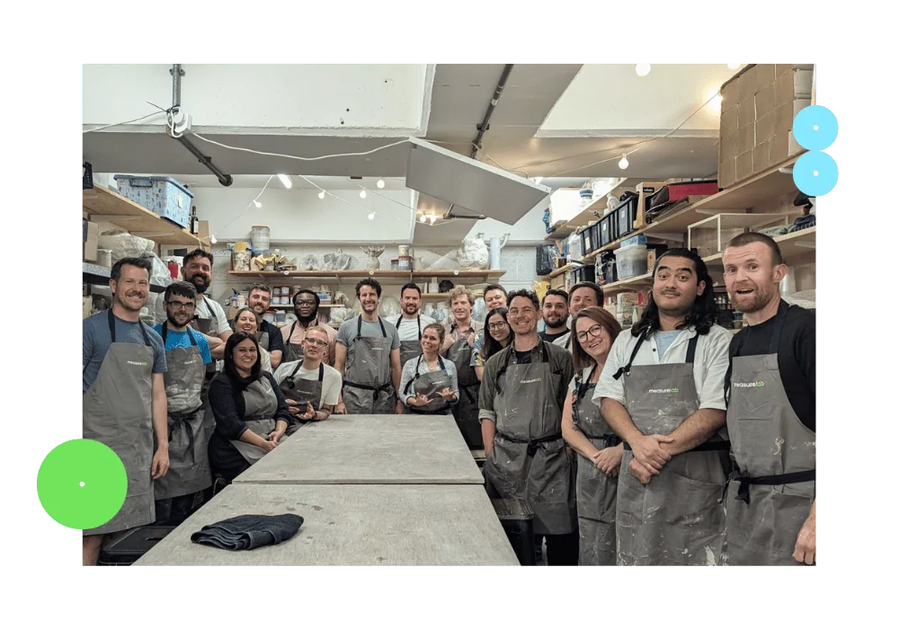 Illustration representing distributed work and flexible locations